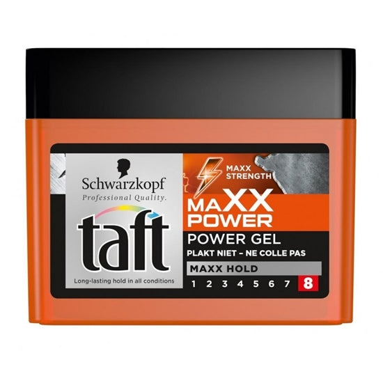 TAFT GEL MAXX POWER POT 250 ML x 5 stuks