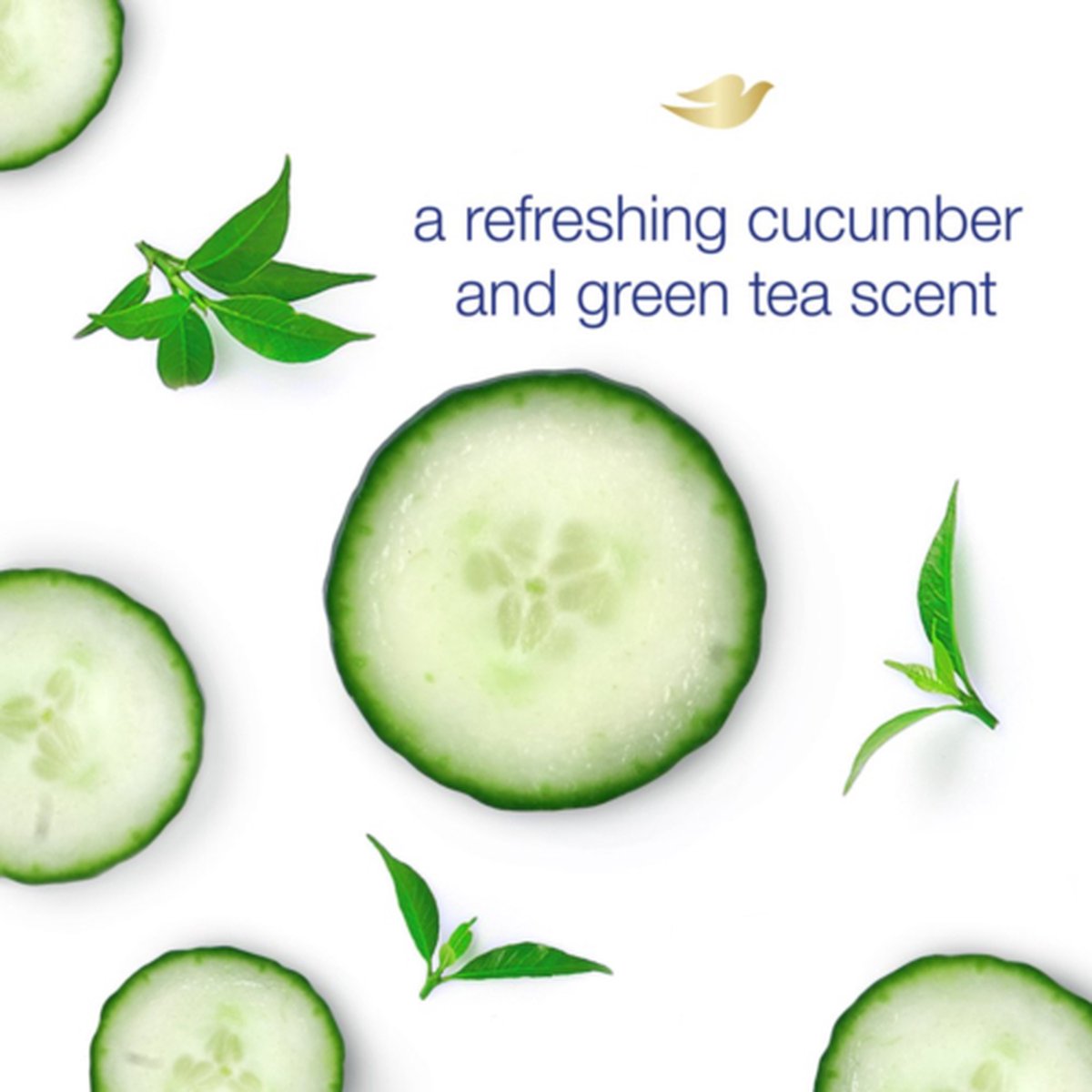 Déodorant Dove Go Fresh Concombre Thé Vert Femme - 6 x 40 ml