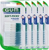 GUM Soft-Picks Large - 4 x 50 pièces - Pack économique