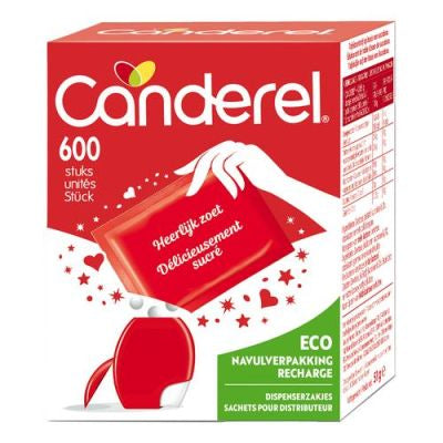 Comprimés de recharge Canderel 6 x 100 pièces