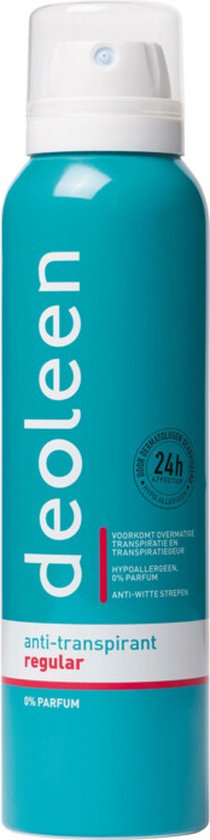 Deoleen Deodorant Spray Regular Anti-Transpirant 150 ml x 3 stuks