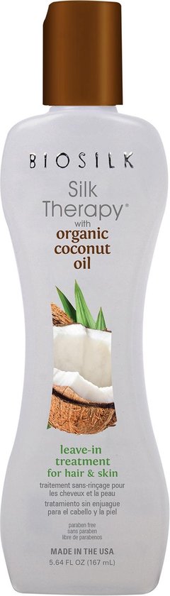 Soin sans rinçage à l'huile de coco BioSilk Silk Therapy - 67 ml