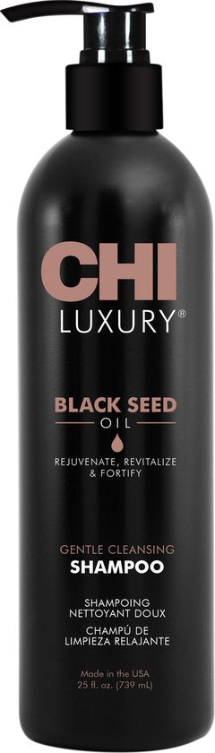 Shampoing nettoyant doux à l'huile de nigelle CHI Luxury - 739 ml