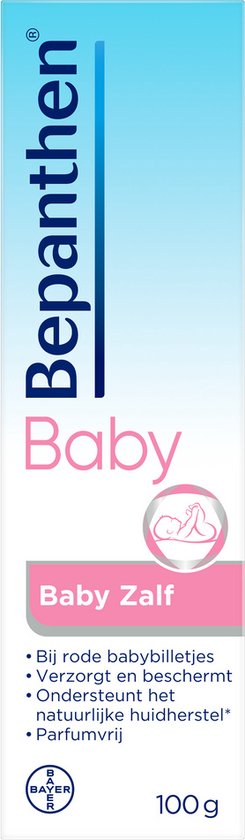 Bepanthen Baby Ointment 100 grams | Protects and Cares for Red Baby Bottoms | Supports Natural Skin Recovery | Free from Perfumes and Preservatives