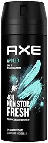 Axe Bodyspray Apollo sans sels d'aluminium 6x150ml