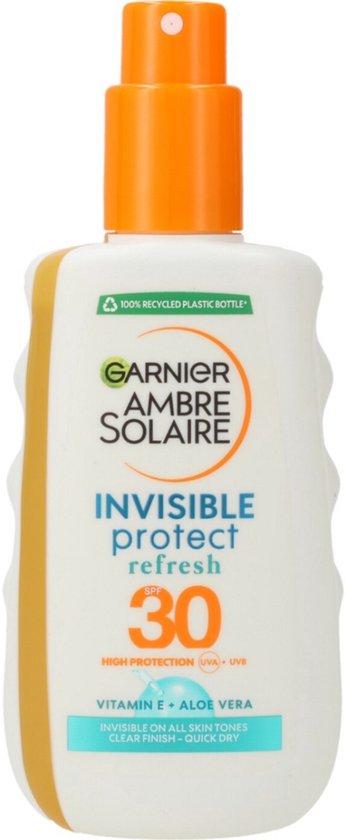 Garnier Ambre Solaire Invisible Protect Refresh Spray solaire transparent SPF 30-200 ml