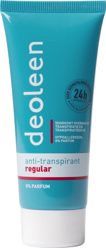Deoleen Antitranspirant - Crème Régulière - 3 pièces