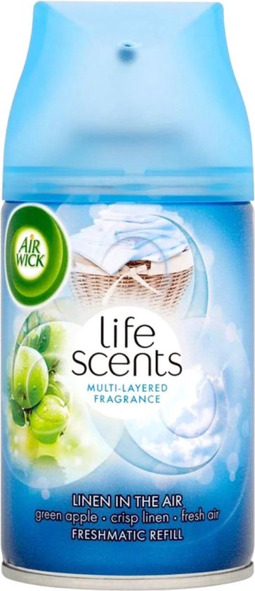 Air Wick - Air Freshener - Refill - Linen In The Air - 250ml x4