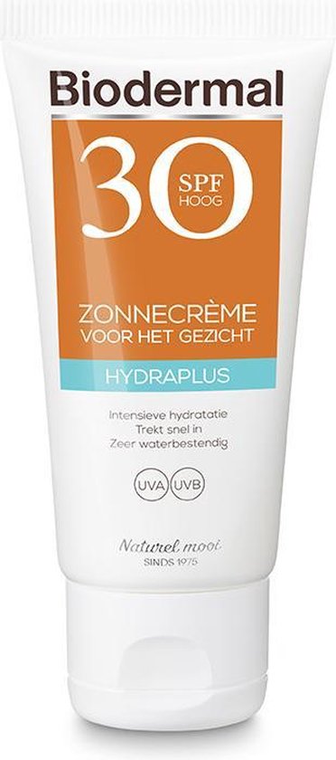Biodermal Sunscreen - Sunscreen face - Hydraplus Face SPF30 50ml