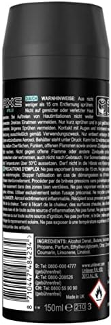 Axe Bodyspray Apollo sans sels d'aluminium 6x150ml