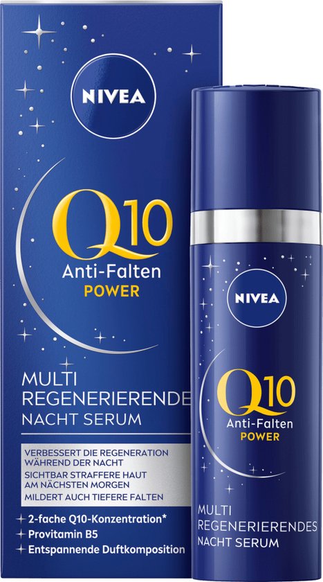 NIVEA Q10 Anti- Falten (Rimpel )Serum Gezicht- vitamine B5 - 30 ml