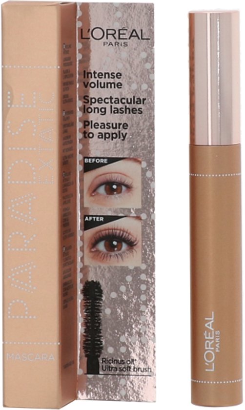 Mascara enrichi en huile de ricin Lash Paradise de L'Oréal Paris - Noir