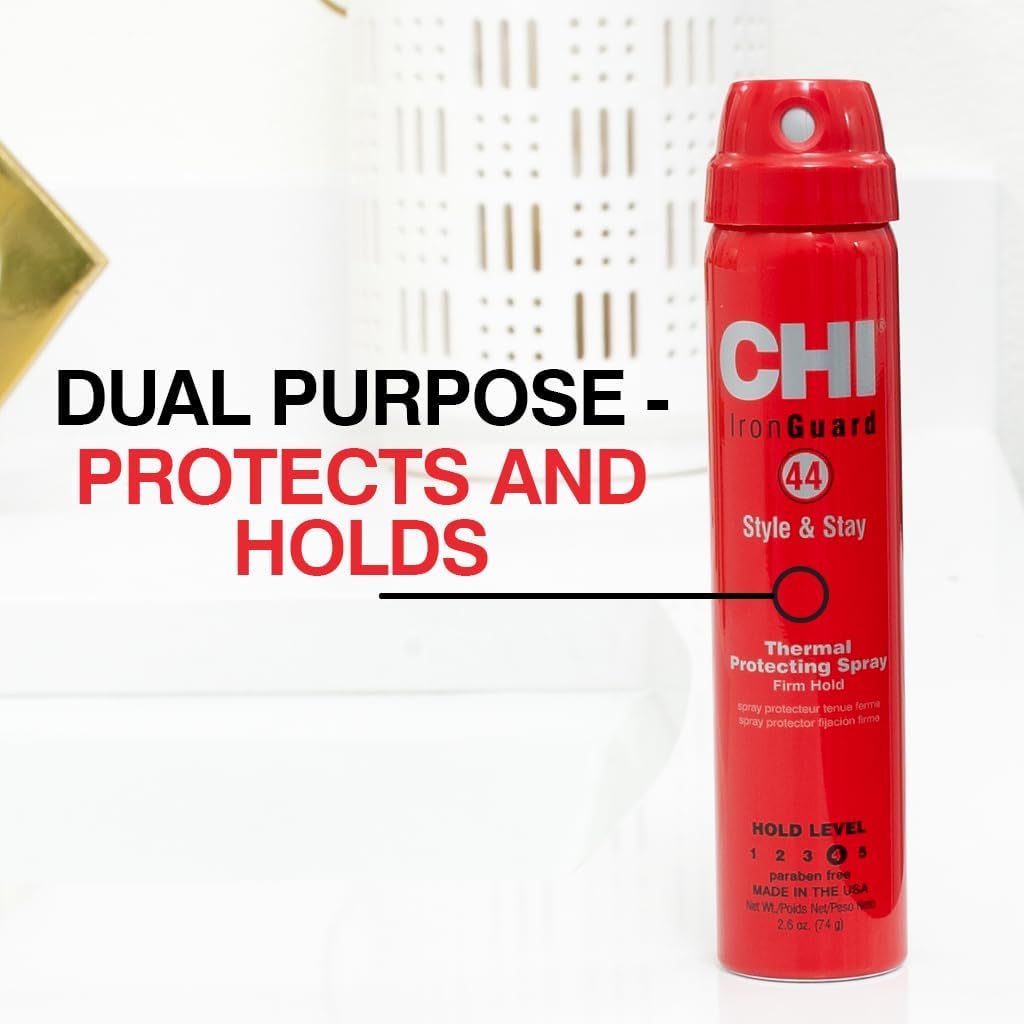 CHI 44 Iron Guard Style & Stay Firm Hold Thermal Protection Hairspray