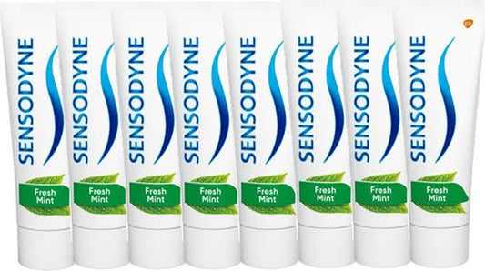 Sensodyne Toothpaste - Fresh Mint - 12 x 75 ml