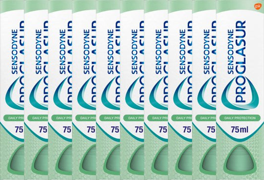 Sensodyne - Tandpasta - Pro Glasur - Daily Protection - 75ml x 12