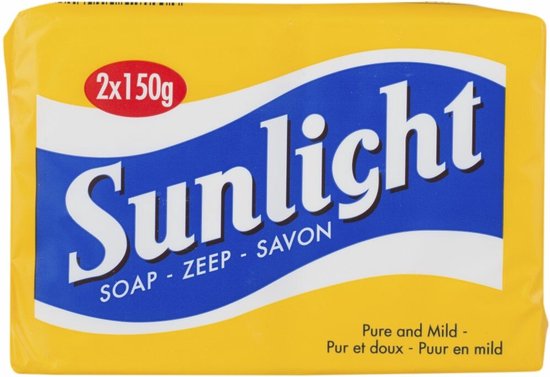 Sunlight Huishoudzeep 24x 150 gr (= 12 pakken van 2x150 gram)