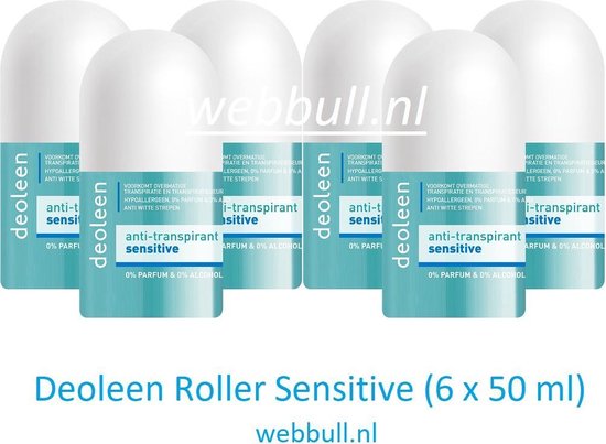 Deoleen roller sensitive( 6 x 50ml )
