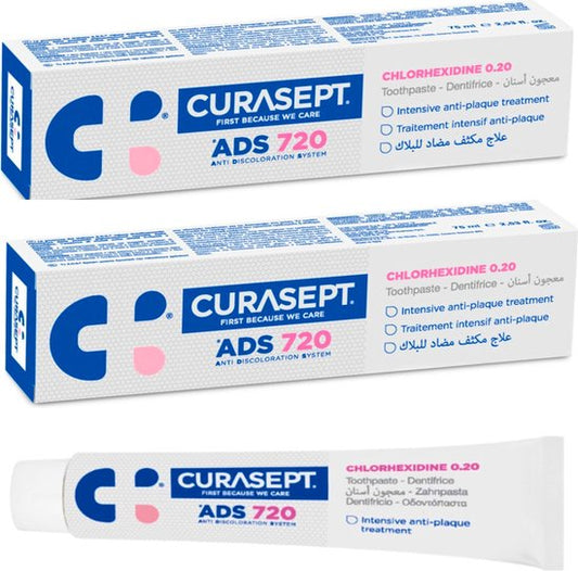 Curasept ADS 720 Dentifrice Gel-CHX 0,20% - 1x75ml