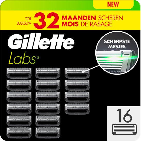 Lames de rasoir GilletteLabs - Paquet de 16