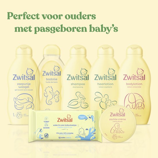 Zwitsal Essentials Geschenkset - Baby & Kids - met huideigen ingrediënten en huidvriendelijke pH - 3 x 200 ml