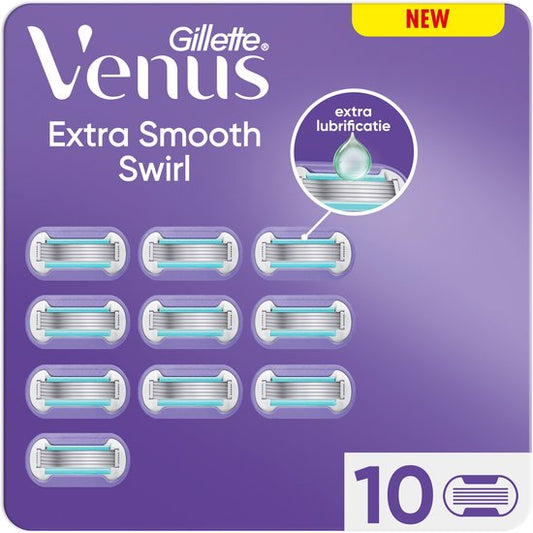 Lames de rasoir Gillette Venus Deluxe Smooth Swirl - 10 lames de rechange