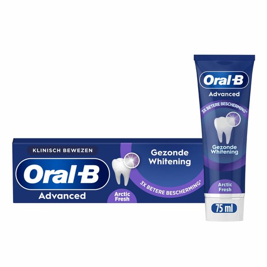 3 STUK X Oral-B Tandpasta Professional Gezonde Whitening Arctic Fresh - 75 ml Merk:Oral B • Schrijf een review • Delen