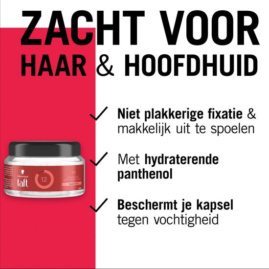 Taft - V12 Power Gel - Haarstyling - Haargel - Maximale Fixatie - 6x 150ml