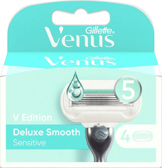 Lames et recharges de rasoir Gillette Venus Deluxe Smooth - Lot de 4