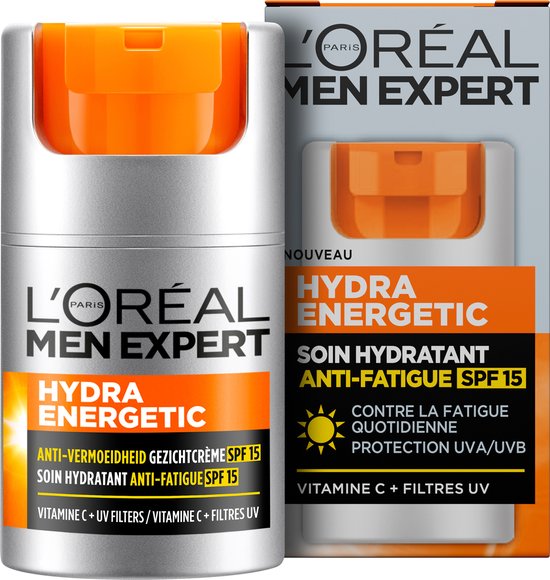L’Oréal Paris Hydra Energetic Hydraterende Dagcrème SPF 15 - 50 ml - x 1