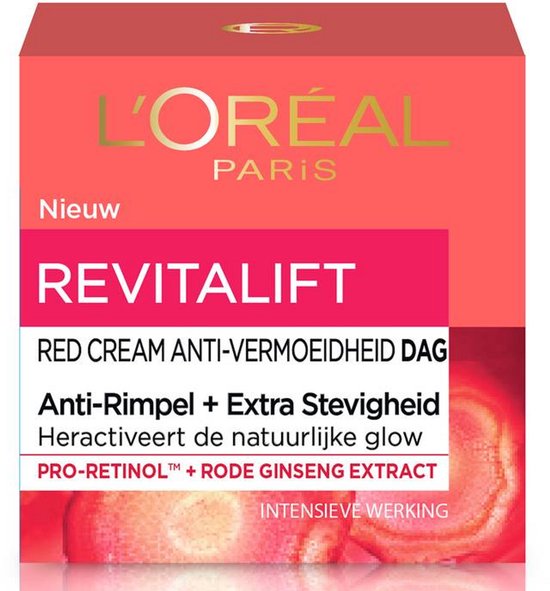 L’Oréal Paris Revitalift Red Cream Anti-Rimpel Dagcrème - 50 ml