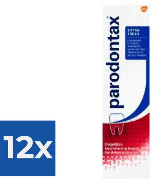 Parodontax Toothpaste - Extra Fresh - 75ml x 12