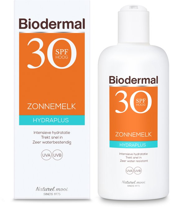Biodermal Sunscreen - Hydraplus - Sun Milk - SPF 30 - 200ml