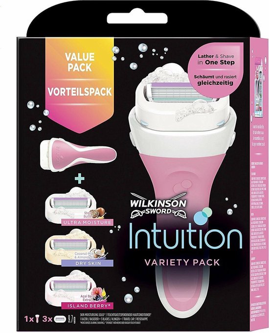Wilkinson Woman Razor Value Pack Intuition Variety Edition 1 set