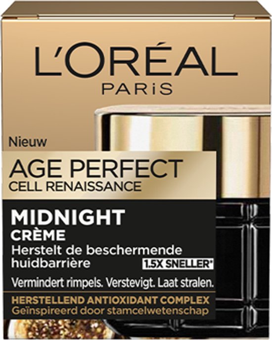 L'Oréal Paris Age Perfect Cell Renaissance Midnight Repairing Night Cream - 50ml