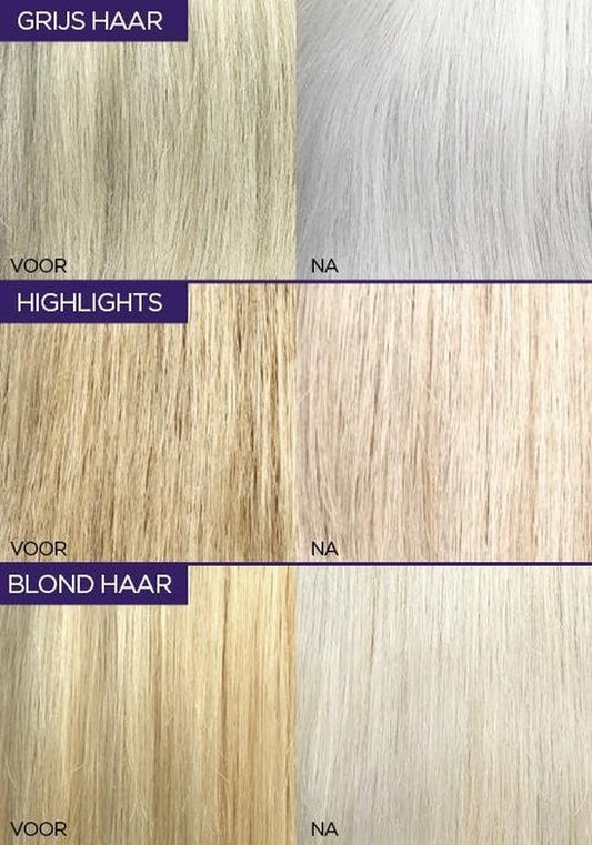Sérum huile violet L'Oréal Paris Elvive Color Vive - Cheveux blonds et gris - 100 ml