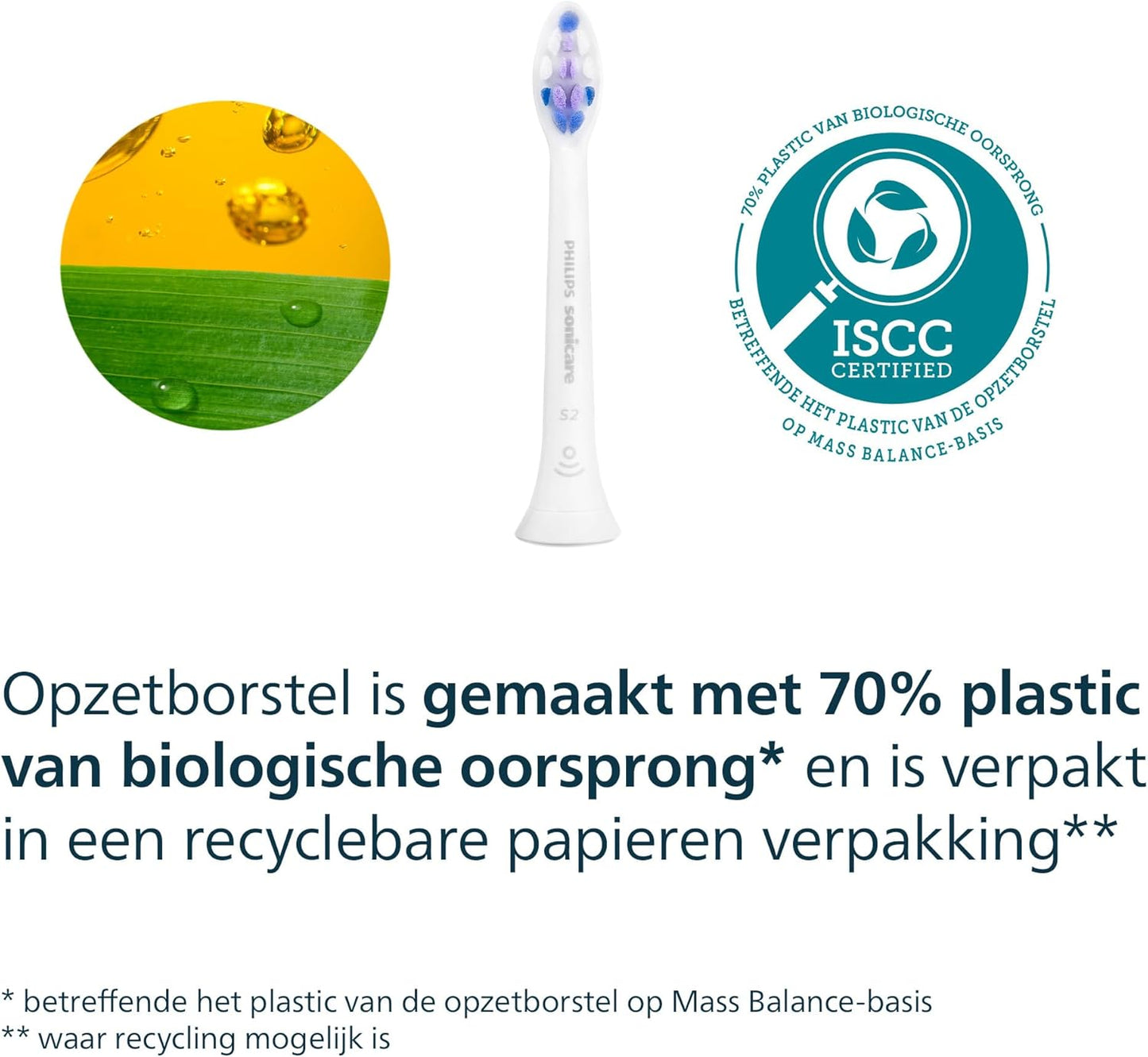 Philips Sonicare-opzetborstels, S2 Sensitive-opzetborstel