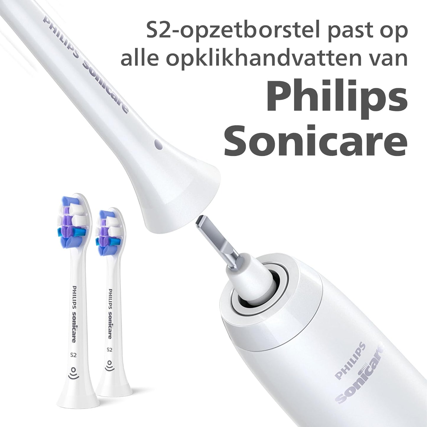 Philips Sonicare-opzetborstels, S2 Sensitive-opzetborstel