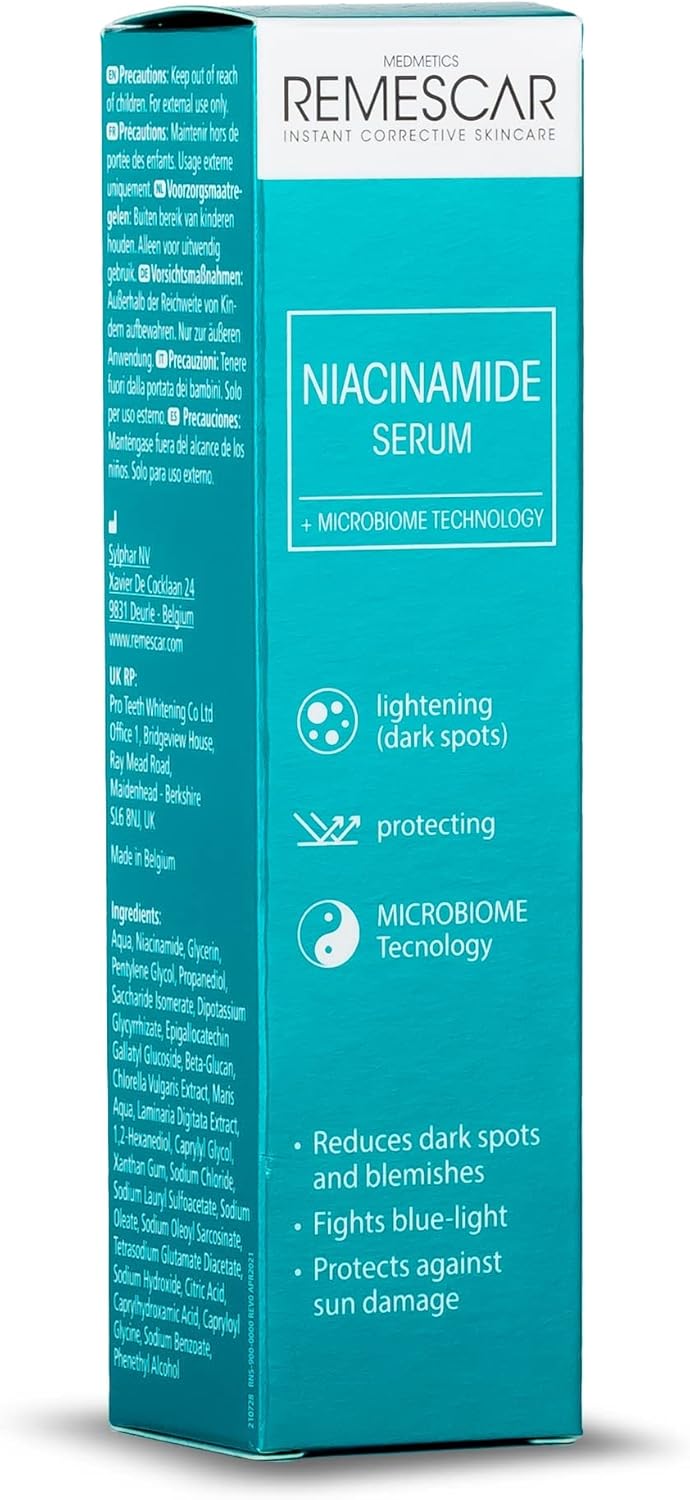 Remescar Niacinamide Serum 30 ml - 10% Niacinamide for Face Care