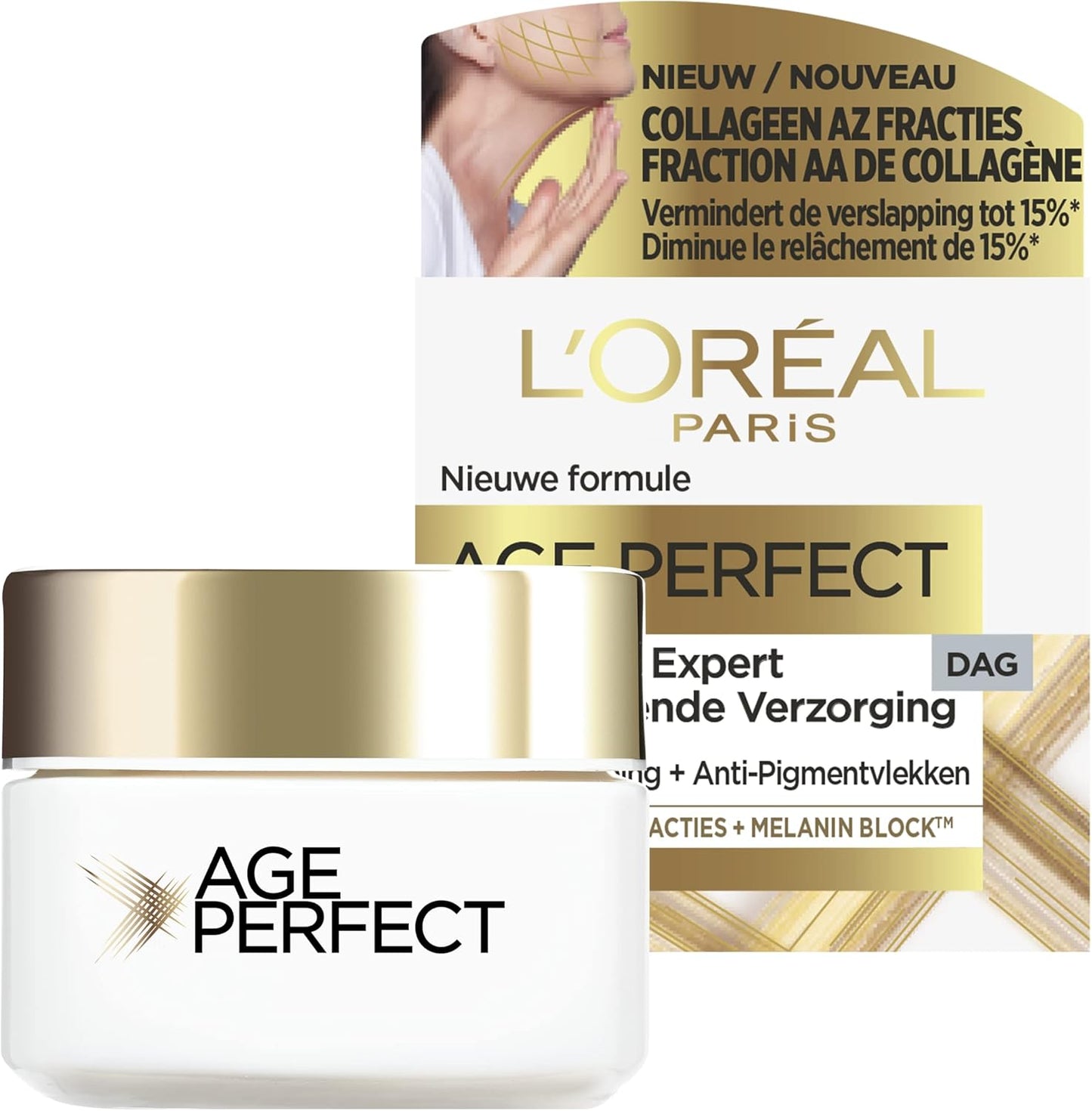 L’Oréal Paris Age Perfect Dagcrème Anti-verslapping en-pigmentvlekken - Rijpe huid - 50ml