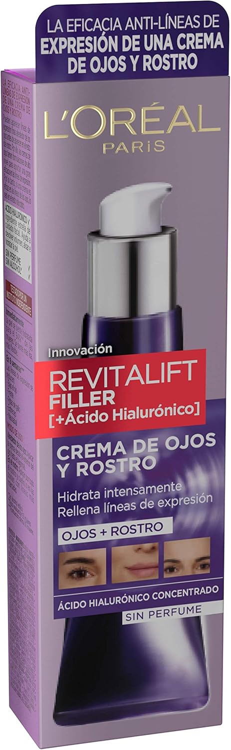 L'Oréal Paris REVITALIFT FILLER eye cream with hyaluronic acid 30 ml