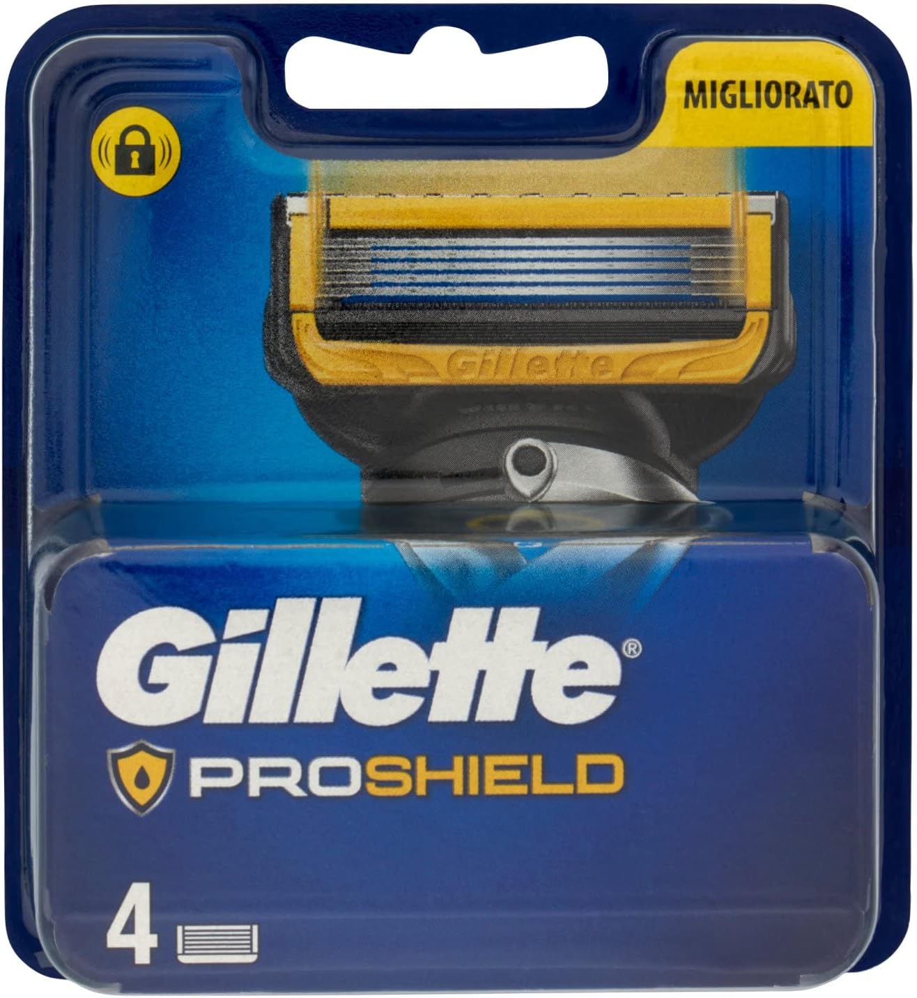 Gillette - ProShield Men 4 Lames de Rasoir