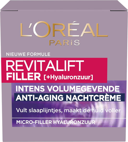 L'Oréal Paris Revitalift Filler Hyaluronic Acid Night Cream - 50ml