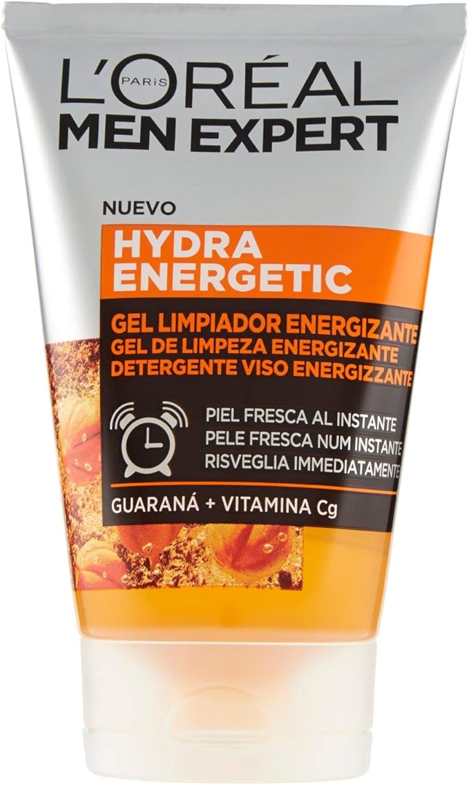L'Oréal Paris Men Expert - Hydra Energetic gel nettoyant énergisant pour hommes - 100 ml
