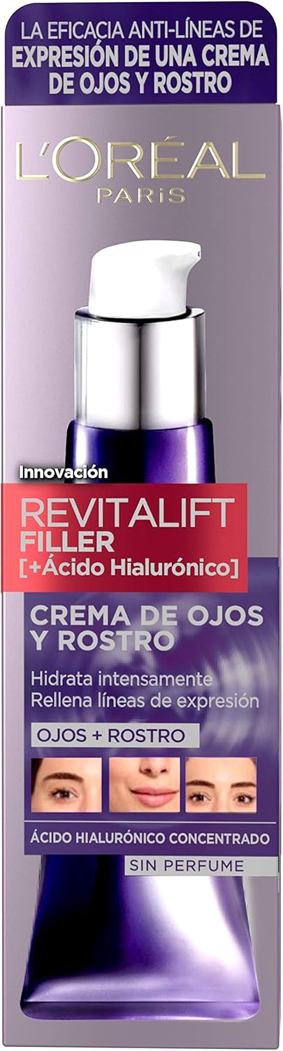 L'Oréal Paris REVITALIFT FILLER eye cream with hyaluronic acid 30 ml