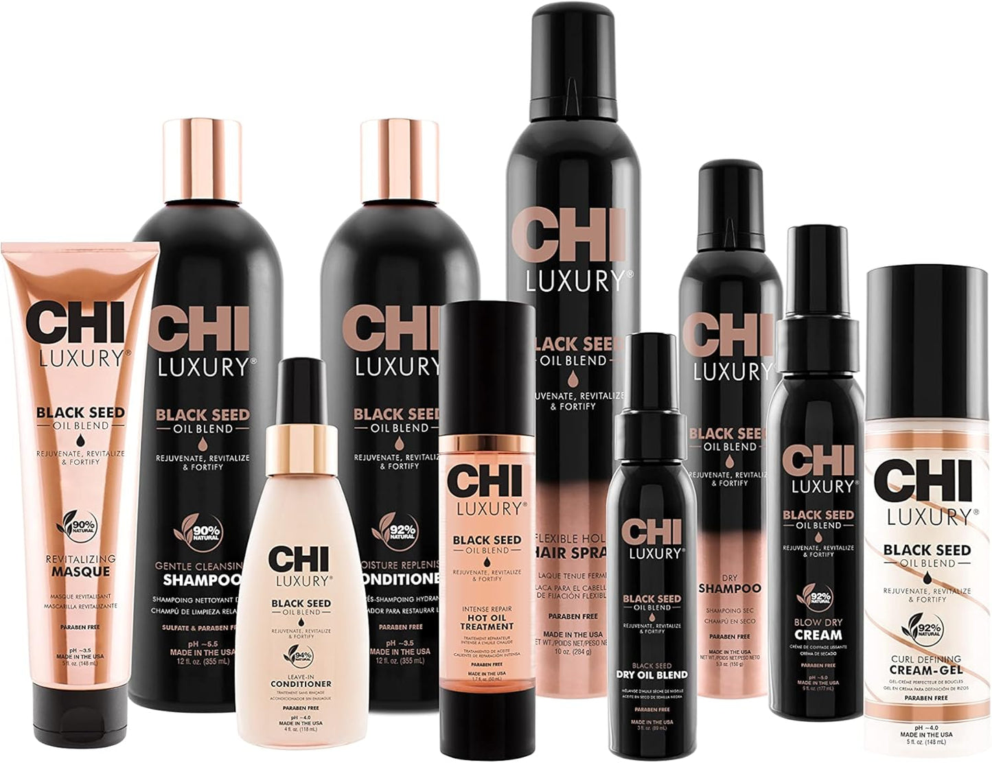 CHI Luxury Black Seed Oil Flexible Hold Hair Spray 1 stuks
