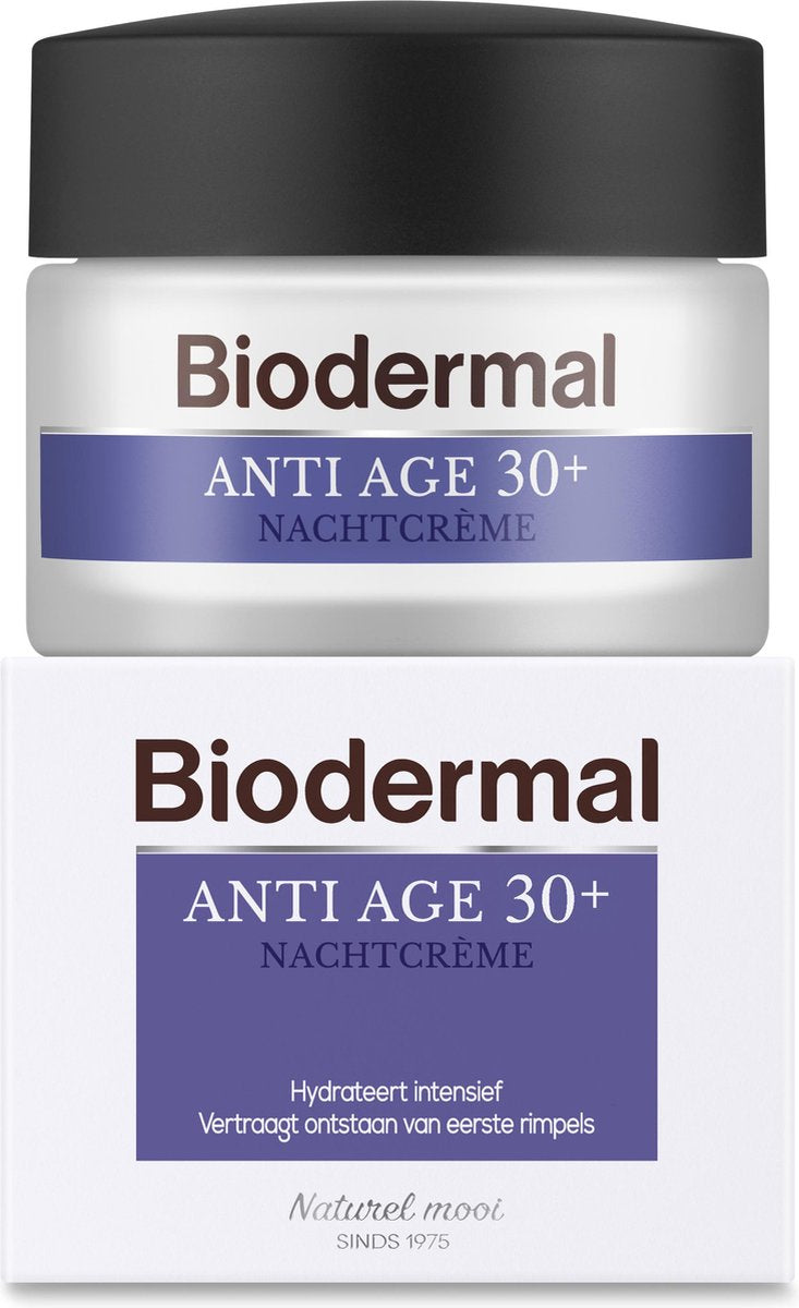 Biodermal Anti Age 30+ - Dagcreme en Nachtcrème tegen huidveroudering - 50ml