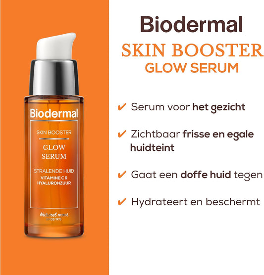 Biodermal Skin Booster Glow serum – highly concentrated vitamin C serum - 30 ml