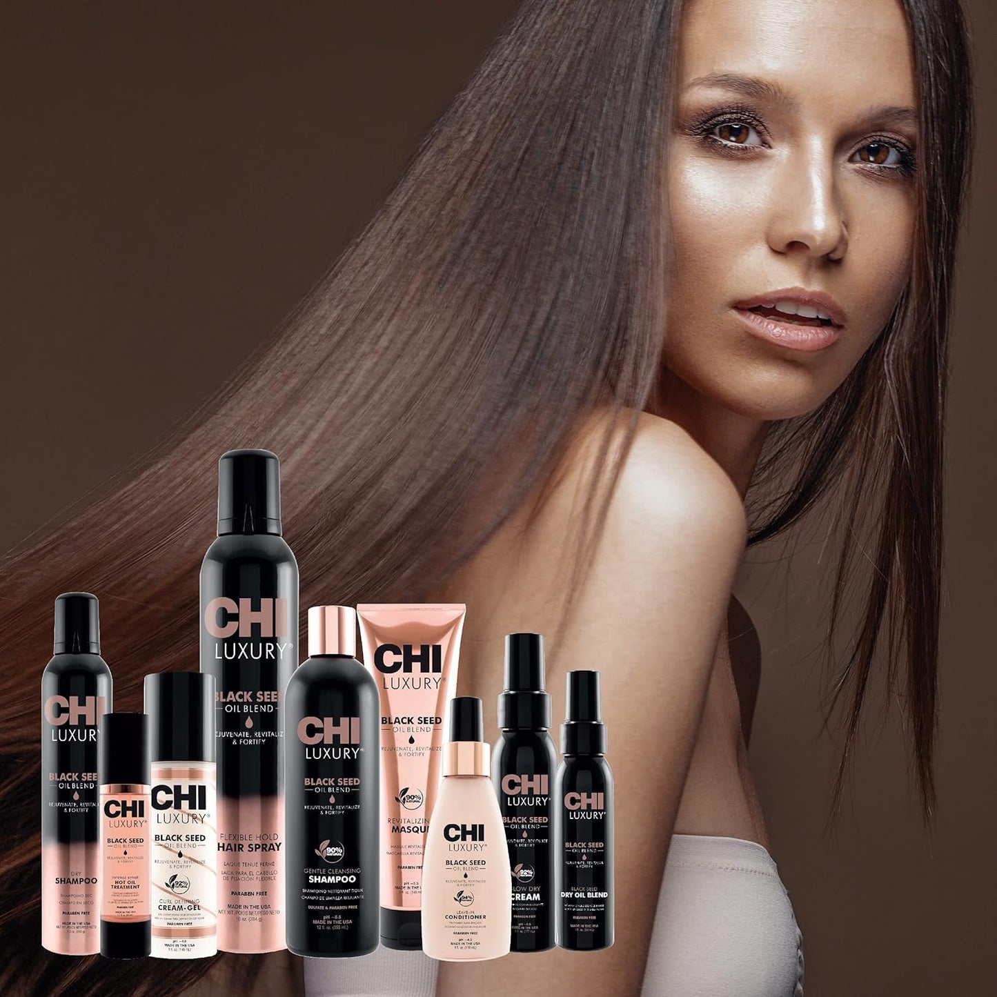 CHI Luxury Black Seed Oil Flexible Hold Hair Spray 1 stuks