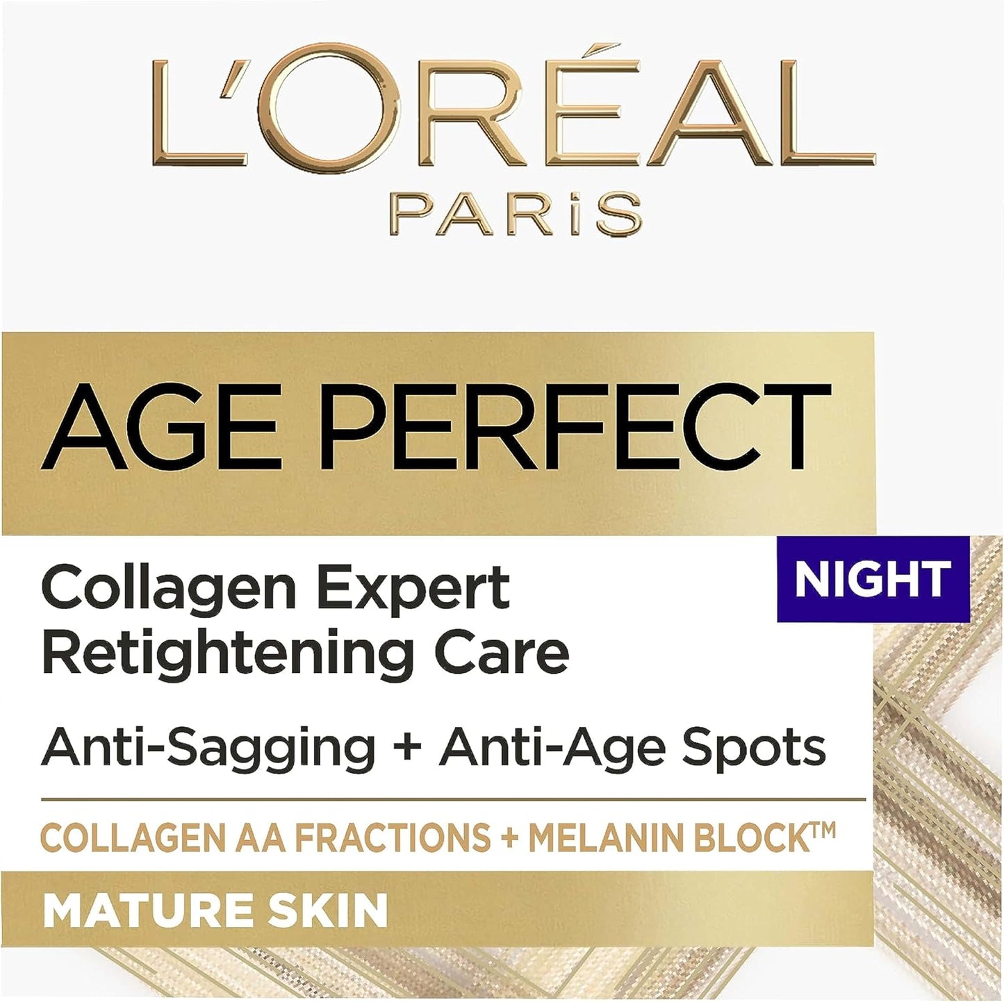 L'Oréal PARIS AGE PERFECT NIGHT CREAM 50ml