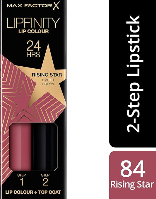 Rouge à lèvres liquide Max Factor Lipfinity édition limitée 084 Rising Star